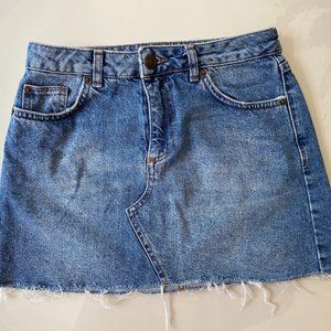 BDG Urban Outfitters Denim Mini Skirt Medium Wash